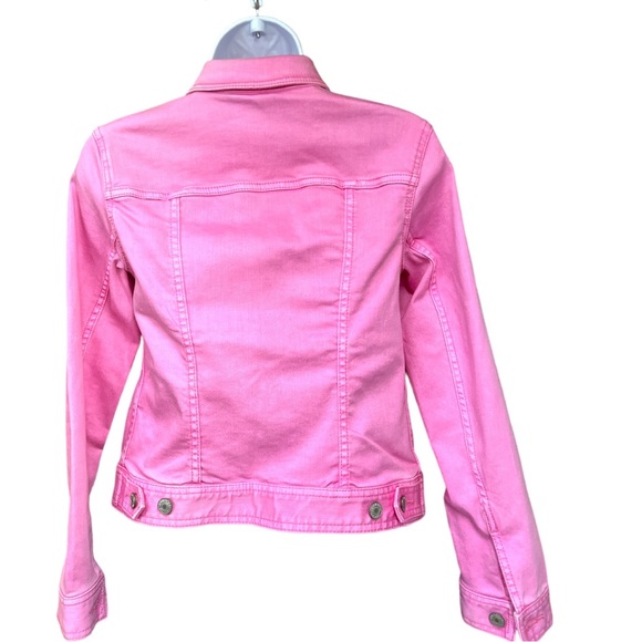 SzP Talbots Pink Denim Jean Jacket - Picture 5 of 6